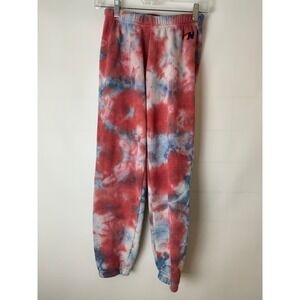 Aviator Nation Tie Dye Sweatpants XS Orange Blue